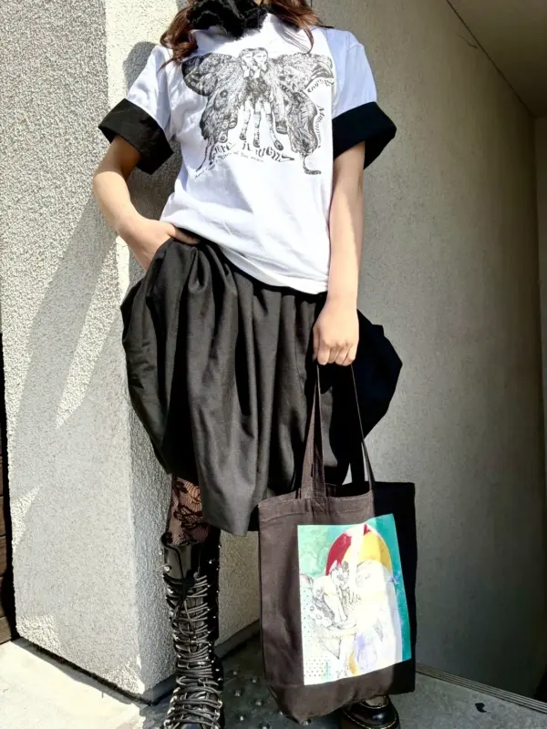 トートバッグ「夢を喰む者」tote - 画像 (2)